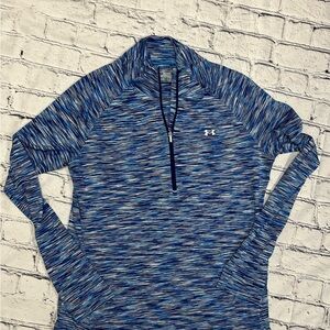 Women’s Under Armour Blue Quarter-Zip Pullover